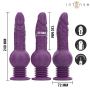 INTENSE TATUM VIBRADOR MULTIFUNCIoN CON VIBRACIoN UP AND DOWN 24 CM MORADO