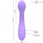INTENSE BECKY VIBRADOR 19 CM CALENTABLE 7 VIBRACIONES MORADO