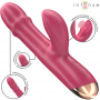 INTENSE CHLOE VIBRADOR MULTIFUNCIoN 3 EN 1 ROJO