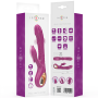 INTENSE HALLE VIBRADOR MULTIFUNCIoN CON LENGUA ESTIMULADORA EN FORMA DE DELFiN MORADO
