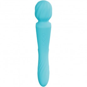 LELO SWITCH VIBRADOR WANDA ESTIMULACIoN DOBLE CELESTE
