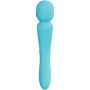 LELO SWITCH VIBRADOR WANDA ESTIMULACIoN DOBLE CELESTE