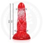 EPIC AGNIS DILDO FUEGO CARMESi