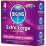 SKINS TAMANO XL PRESERVATIVOS PREMIUM PACK 4
