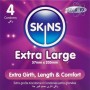 SKINS TAMANO XL PRESERVATIVOS PREMIUM PACK 4