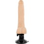 BASECOCK VIBRADOR REALiSTICO ARTICULABLE CONTROL REMOTO NATURAL 185 CM O 4 CM
