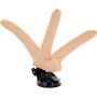 BASECOCK VIBRADOR REALiSTICO ARTICULABLE CONTROL REMOTO NATURAL 185 CM O 4 CM