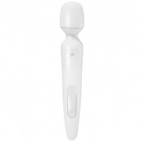 SATISFYER WAND ERLAND MASAJEADOR VIBRADOR BLANCO