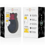 INTENSE ESTIMULADOR CLiTORIS 10 MODOS DE ONDAS ESTIMULADORAS Y LICKING AZUL