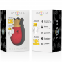 INTENSE ESTIMULADOR CLiTORIS 10 MODOS DE ONDAS ESTIMULADORAS Y LICKING ROJO