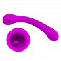 PRETTY LOVE ALEX VIBRADOR Y ONDAS ESTIMULADORAS DE CLiTORIS LILA