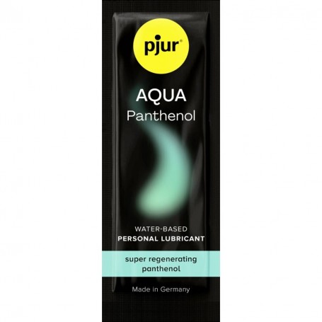 PJUR AQUA PANTHENOL LUBRICANTE BASE AGUA 2 ML