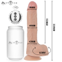 MR INTENSE BALDWIN REALISTICO MULTIFUNCIoN CON VIBRACIoN UP AND DOWN CONTROL REMOTO 22 CM O 4 CM