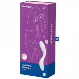 SATISFYER RRROLLING PLEASURE VIBRADOR PUNTO G BLANCO