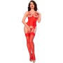 CHILIROSE CR 4873 SET CORSET ROJO M