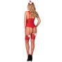 LIVCO CORSETTI FASHION LIMPID SNOWFLAKES LC 90604 BODY MEDIAS DIADEMA NAVIDENA S M
