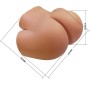 CRAZY BULL ILANA TRASERO FEMENINO REALISTA VIBRADOR SUCCIONADOR CON SONIDO 68 KG