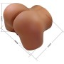 CRAZY BULL WENDY TRASERO FEMENINO REALISTA VIBRADOR SUCCIONADOR CON SONIDO 11 KG