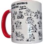 DIABLO PICANTE TAZA BLANCA POSTURAS KAMASUTRA ASA ROJA 370 ML