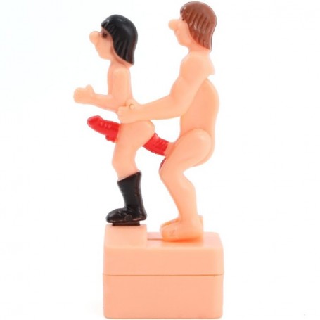 DIABLO PICANTE MUNECO BROMA POSTURA SEXUAL POR DETRaS CON CUERDA HOMBRES