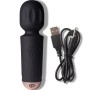 ROCKS OFF MINI VARITA RECARGABLE 16 FUNCIONES NEGRO