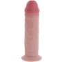 GET REAL DILDO DELUXE DONG GRUESO DE DOBLE DENSIDAD TPE 255 CM