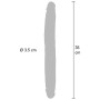 GET REAL DILDO DOBLE DONG DE SILICONA CARAMELO 35 CM