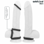 ADDICTED TOYS SET ANILLOS PENE TEXTURIZADOS 4 TAMANOS