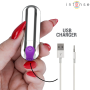 INTENSE KAREN MINI BALA VIBRADORA 10 MODOS RECARGABLE PLATEADO