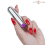 INTENSE KAREN MINI BALA VIBRADORA 10 MODOS RECARGABLE PLATEADO