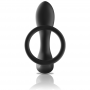 BLACKSILVER MASAJEADOR ANAL CONTROL REMOTO SILICONA RECARGABLE NEGRO