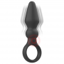 BLACKSILVER OZZY POTENTE VIBRADOR PLUG ANAL SILICONA