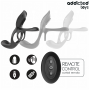 ADDICTED TOYS ANILLO DOBLE PARA EL PENE CON ESTIMULADOR DE CLiTORIS