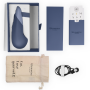 WOMANIZER VIBE VIBRADOR LAY ON SILENCIOSO AZUL OSCURO