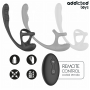 ADDICTED TOYS PLUG ANAL VIBRACIoN Y WAVING 360º Y ESTIMULADOR TESTiCULOS