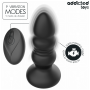 ADDICTED TOYS PLUG ANAL VIBRADOR THRUSTING Y LUZ LED CONTROL REMOTO