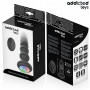 ADDICTED TOYS PLUG ANAL VIBRADOR THRUSTING Y LUZ LED CONTROL REMOTO