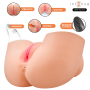 INTENSE DEEP TOUCH GINGER MASTURBADOR ANO Y VAGINA CON EFECTO SUCCIoN CALOR VIBRACIoN Y VOZ CON CONTROL REMOTO 53 KG