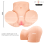 INTENSE DEEP TOUCH GINGER MASTURBADOR ANO Y VAGINA CON EFECTO SUCCIoN CALOR VIBRACIoN Y VOZ CON CONTROL REMOTO 53 KG