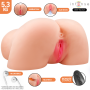 INTENSE DEEP TOUCH GINGER MASTURBADOR ANO Y VAGINA CON EFECTO SUCCIoN CALOR VIBRACIoN Y VOZ CON CONTROL REMOTO 53 KG