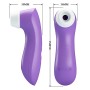 ROMANCE SUCCIONADOR DE CLiTORIS CON TECNOLOGiA DE PULSACIoN MORADO