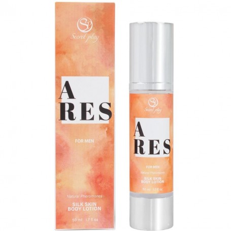 SECRETPLAY ARES LOCIoN PIEL DE SEDA PARA HOMBRES 50 ML