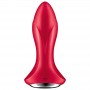 SATISFYER ROTATOR PLUG 1 PLUG VIBRADOR APP ROJO