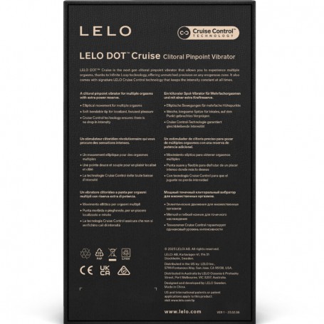 LELO DOT CRUISE ESTIMULADOR DE CLiTORIS NARANJA OCRE