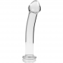 NEBULA SERIES BY IBIZA MODELO 11 DILDO CRISTAL TRANSPARENTE 16 CM O 3 CM