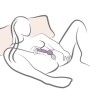ROCKS OFF ORIEL VIBRADOR WAND FLEXIBLE FUCSIA