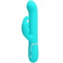 PRETTY LOVE VIBRADOR COALE RABBIT PERLAS VERDE AGUA