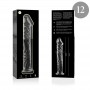 NEBULA SERIES BY IBIZA MODELO 12 DILDO CRISTAL TRANSPARENTE 17 CM O 35 CM