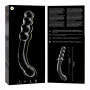 NEBULA SERIES BY IBIZA MODELO 14 DILDO CRISTAL TRANSPARENTE 185 CM O 3 CM
