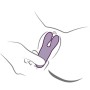 ROCKS OFF GLO GIRL BUNNY VIBRADOR FLEXIBLE MORADO